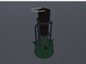 pocket stove 3D Model