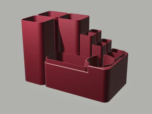 デスクトップデスクオーガナイザーモジュラー 3Dプリントモデル
