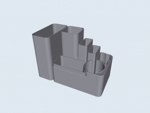 desktop desk organizer modular Model Cetak 3D