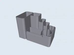 desktop desk organizer modular 3D Print Model