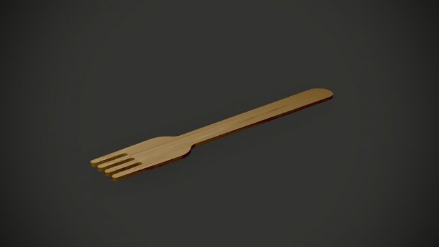 fork 3D Принт Модель .c4d .max .obj .3ds .fbx .stl .blend 