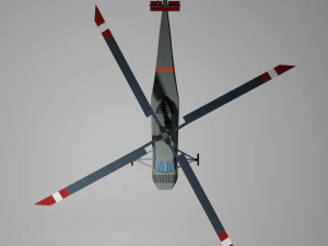 sikorsky h-34 3D Model