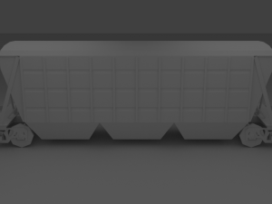vagon train 3D Model