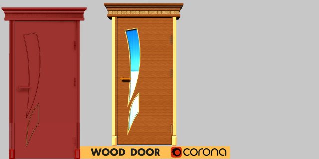 new kgz door 3D मॉडल .c4d .max .obj .3ds .fbx .stl .blend