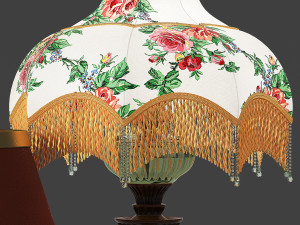 set of vintage lamps 3D 모델