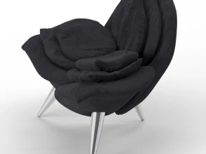edra rose chair 3D Model