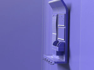 wall calendar key holder 3D Model
