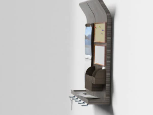 wall calendar key holder 3D Model