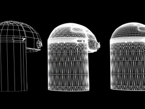 face shield corona helmet 3D Model