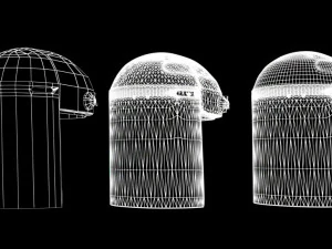 face shield corona helmet 3D Model