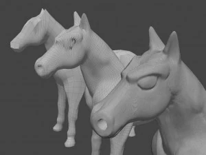 horse mad 3D Model