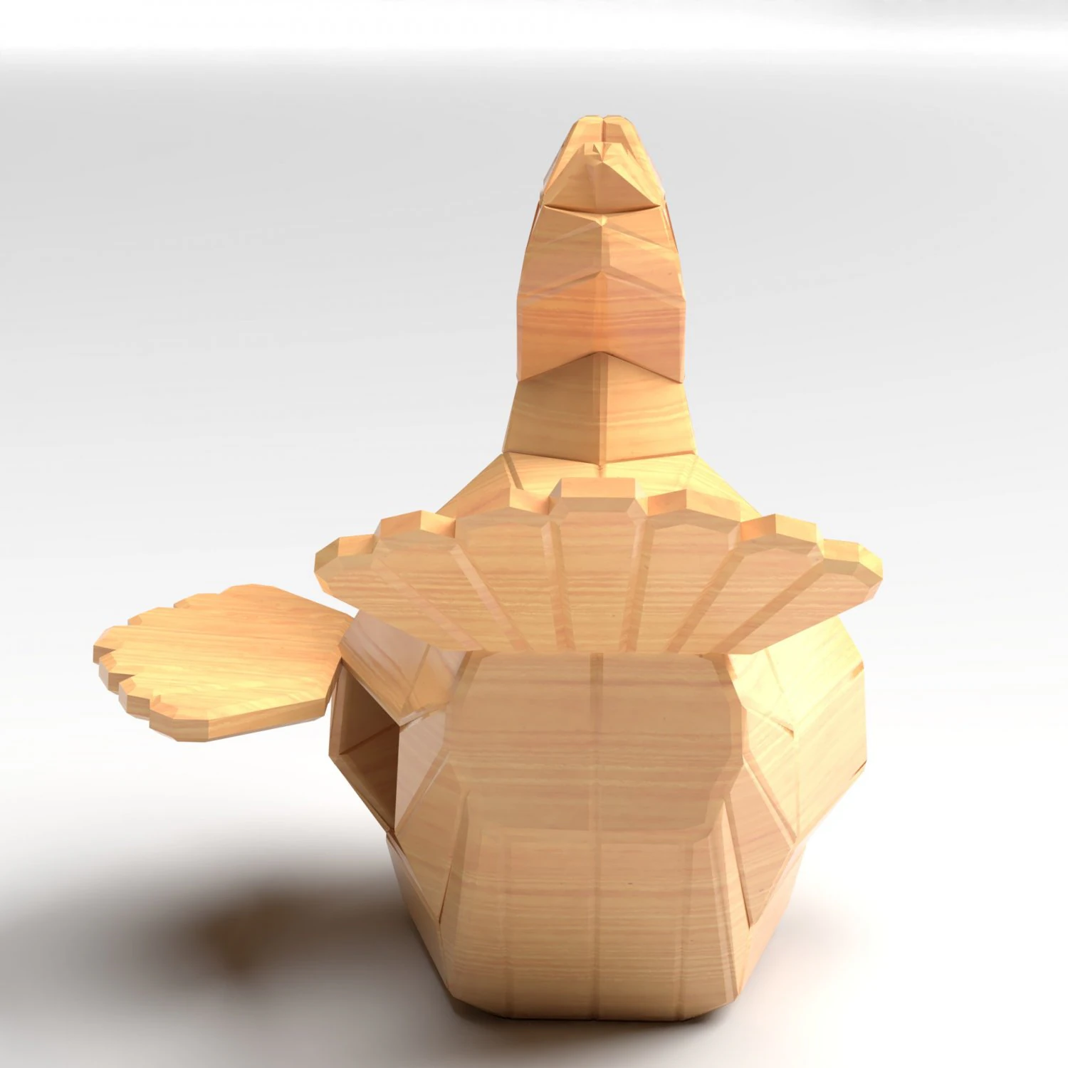 gallinero Modelo 3D .c4d .max .obj .3ds .fbx .stl .blend 