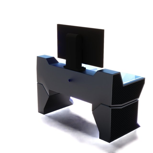 sci fi desk 3D मॉडल .c4d .max .obj .3ds .fbx .stl .blend 