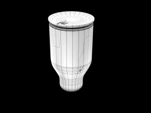열 컵 3D 모델