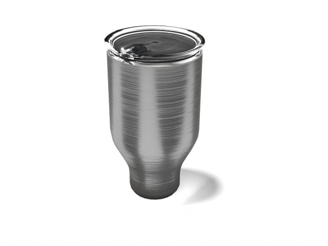 thermal cup 3D Model .c4d .max .obj .3ds .fbx .stl .blend 