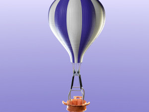 hot air balloon 3D Model