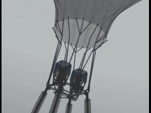 hot air balloon 3D Model