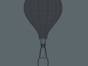 hot air balloon 3D Model