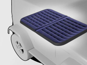 풍선 매트리스 3D 모델