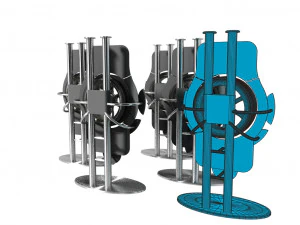 tire stand 3D Model