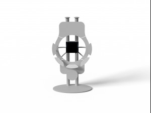 tire stand 3D Model