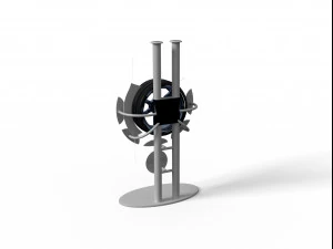 tire stand 3D Model