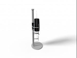tire stand Model 3D