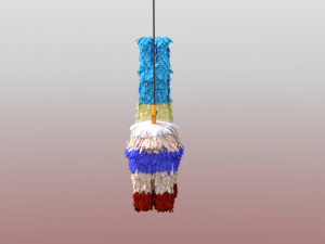 pinata llama 3D Model