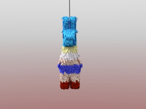 pinata llama 3D Model