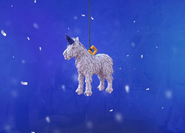 pinata unicorn 3D 模型 .c4d .max .obj .3ds .fbx .stl .blend 