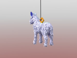 pinata unicorn 3D 模型