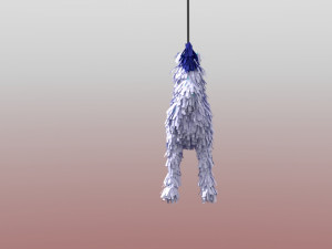 pinata unicorn 3D 模型
