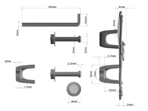 ornamental handle 3D Модель