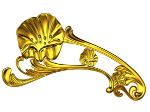 ornamental handle 3D Модель