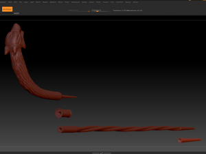 walking stick storm of the century Model do druku 3D