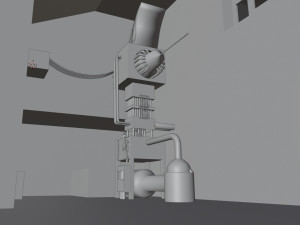 Two-sided black-energy portal 3D Model