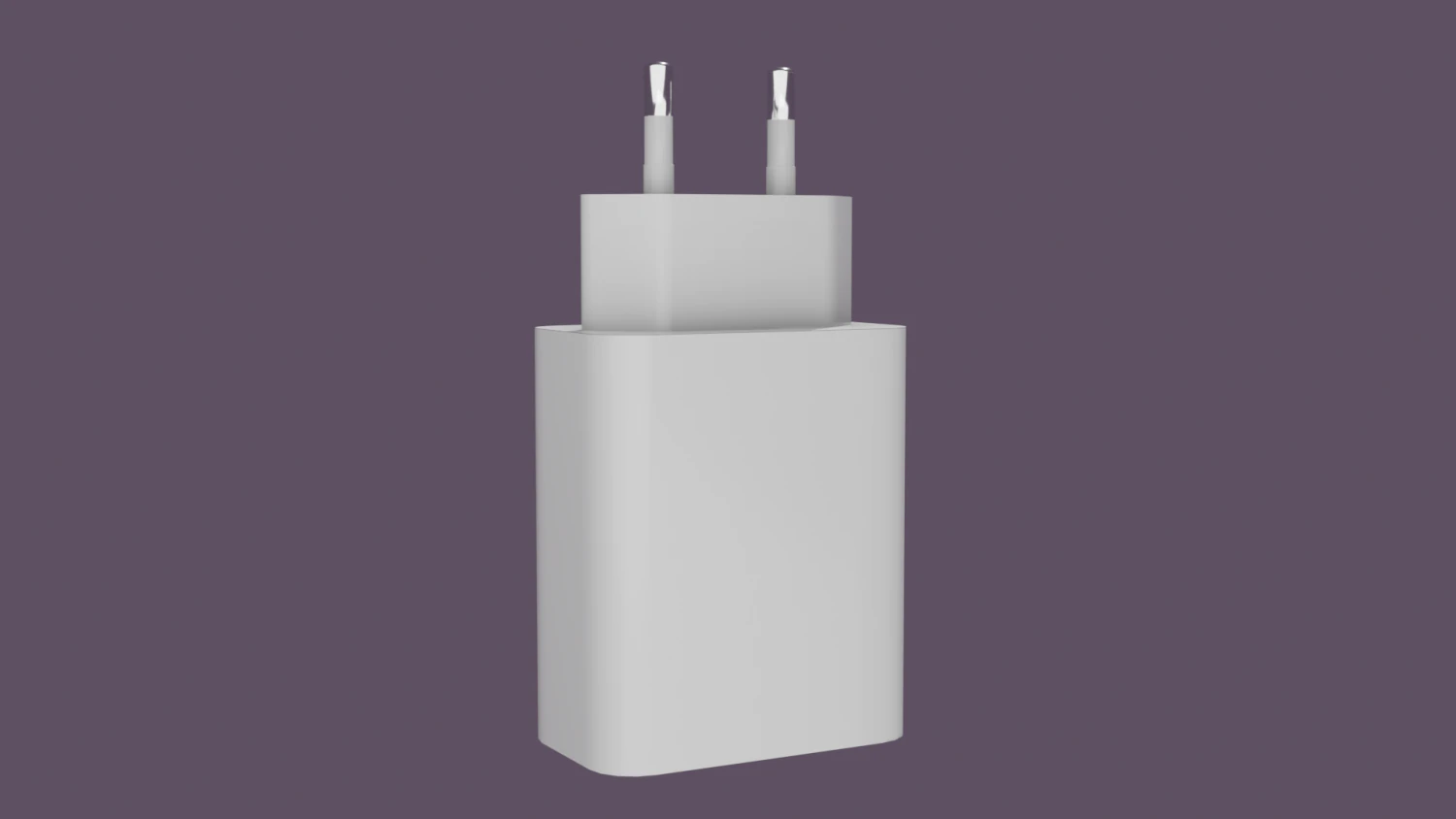 Carregador USB Modelo 3D .c4d .max .obj .3ds .fbx .stl .blend 