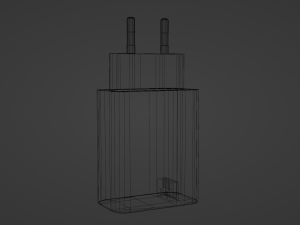 USB charger Modelo 3D