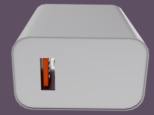 USB charger Modelo 3D