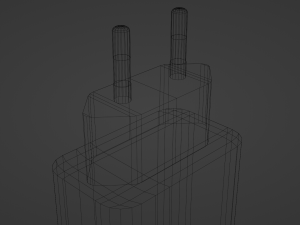 USB charger Modelo 3D