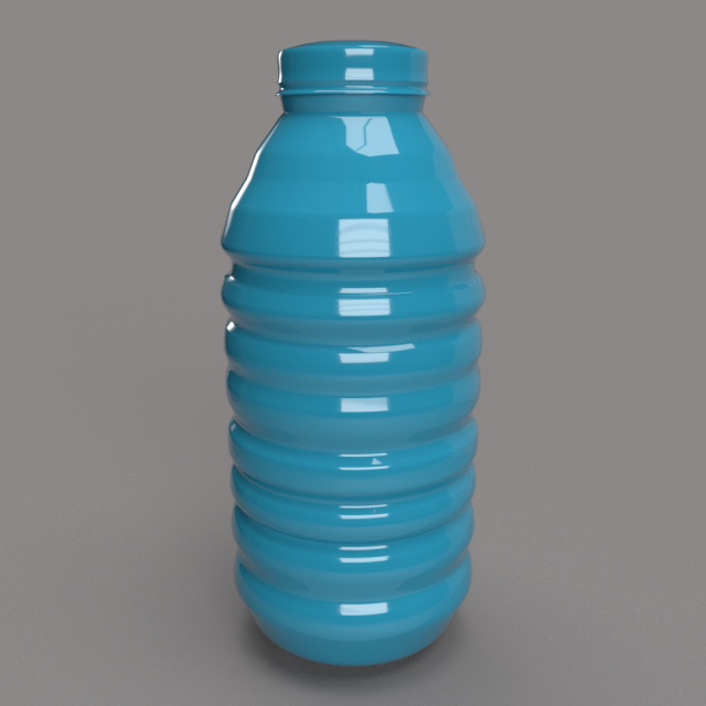 Kuppi bottle Modelo 3D .c4d .max .obj .3ds .fbx .stl .blend