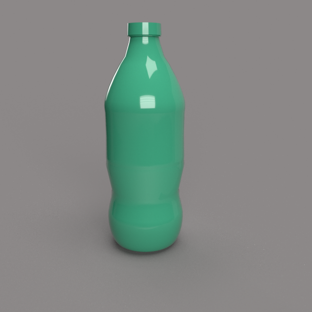 Coke bottle 3D-Modell .c4d .max .obj .3ds .fbx .stl .blend 