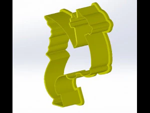 dragon cookie cutter 3D Print Model