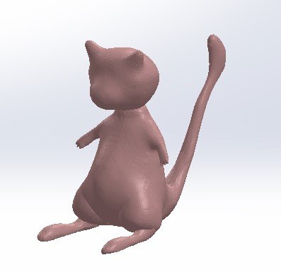 mew 3d 3D Print Model .c4d .max .obj .3ds .fbx .stl .blend 
