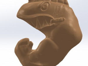 simpson hellfish 3D 프린트 모델