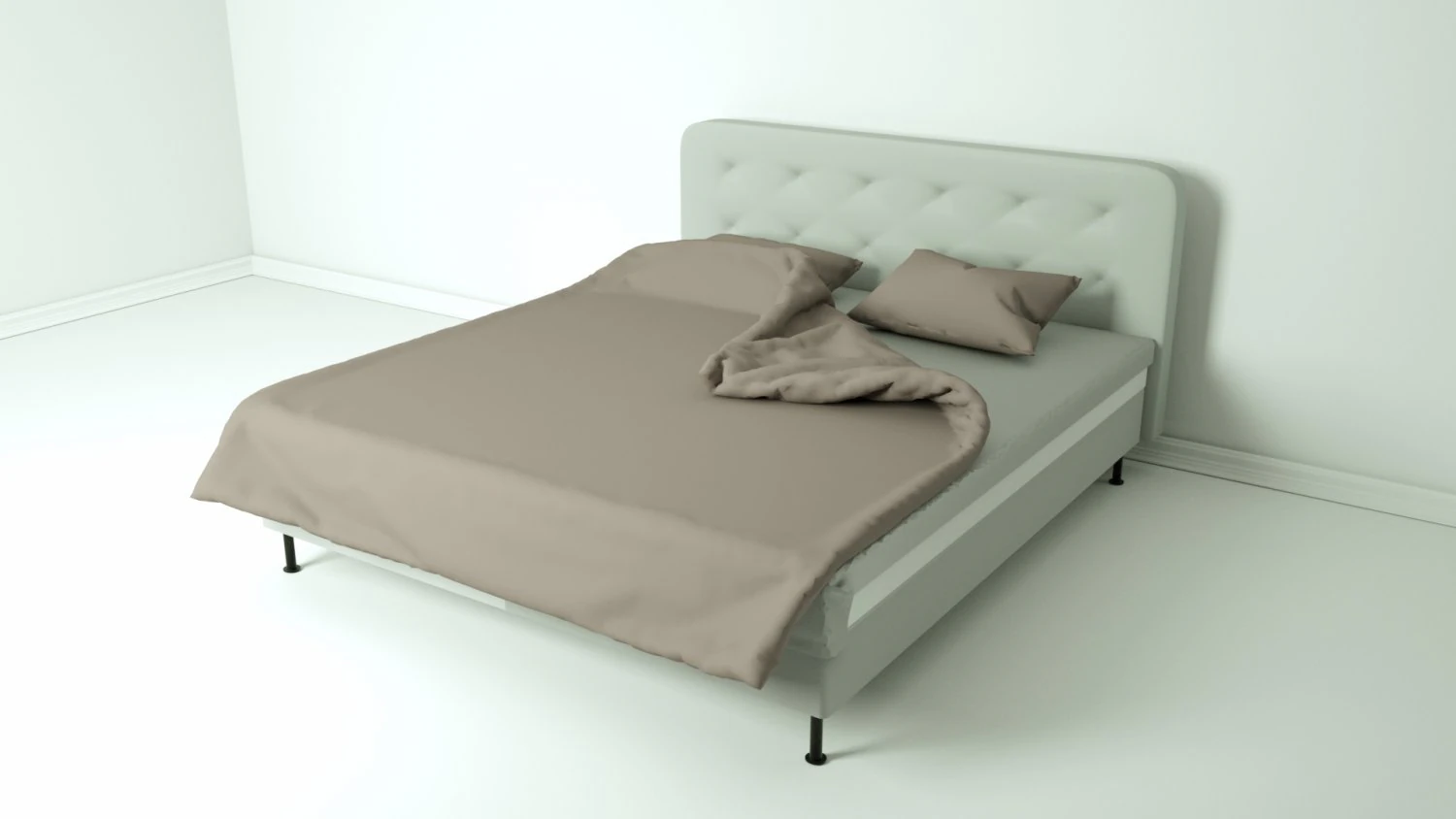 bed 3D Model .c4d .max .obj .3ds .fbx .stl .blend 
