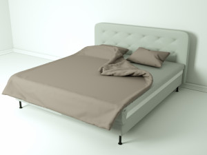 bed 3D Model