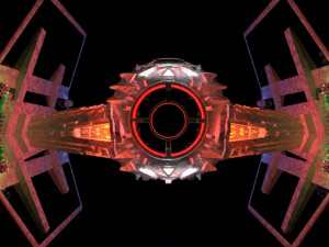 imperial star fighter 3D Model