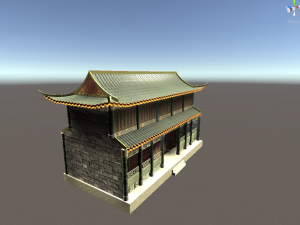 chinese temple wen yuange ko 3D Model