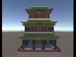 chinese temple chang yin ko 3D Model